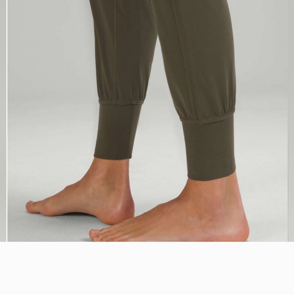 Lululemon Align Jogger HR Pant Olive Green NWT size 10 - Picture 3 of 8